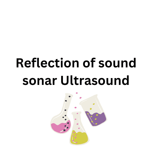 Reflection of sound sonar Ultrasound